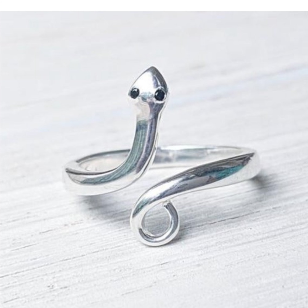 Kundalini Rising Snake Bohemian Ring - Picture 2 of 3
